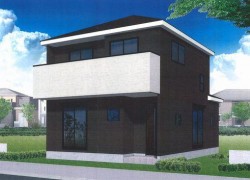 新築戸建て１号棟　南向き！　駐車２台可！　住宅性能評価取得物件！