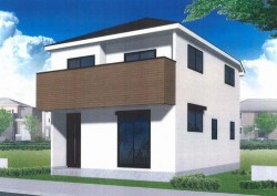 新築戸建て２号棟　南向き！　駐車２台可！　住宅性能評価取得物件！