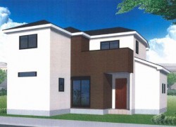 新築戸建て３号棟　角地！　南向き！　駐車２台可！　住宅性能評価取得物件！