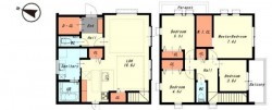 マリンホーム施工の新築戸建て! 耐震等級3取得! LDK床暖房! 樹脂サッシ&複層ガラス!