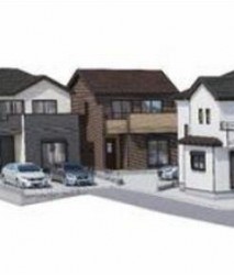 新築戸建て　Ｂ号棟！　駐車３台可！　地震に強い家！