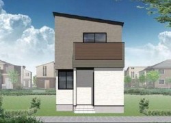 新築戸建て　２号棟　駐車２台可（車種による）　耐震等級３取得！　地盤保証付き！