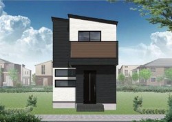 新築戸建て　３号棟　駐車２台可（車種による）　耐震等級３取得！　地盤保証付き！