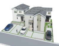 新築戸建て C号棟 地震に強い家! 駐車2台可! 閑静な住宅地内!