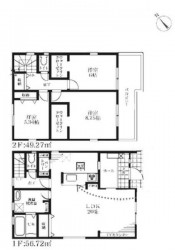 新築戸建て 2号棟 性能評価取得(設計・建設)! 長期優良住宅! 省エネ住宅!