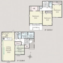 神戸市一円でお部屋を探すなら不動産情報満載のセンチュリー21ハウジング流通 新築戸建て！　長期優良住宅！　ＬＤＫ１８帖！　ＳＩＣ／ＷＩＣなど収納豊富！　こだわりの住宅性能！