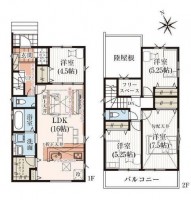 新築戸建て 2号棟 タクトホーム施工! 長期優良住宅! 駐車2台可!