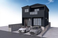 新築戸建て! 南向き! 駐車並列2台可! LDK広々20帖! 小学校まで徒歩5分!